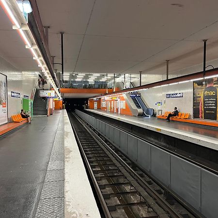 Grand F3 60M2 Pour 6 Personnes - Paris 19Eme - Stade De France - La Villette 奥贝维利埃 外观 照片