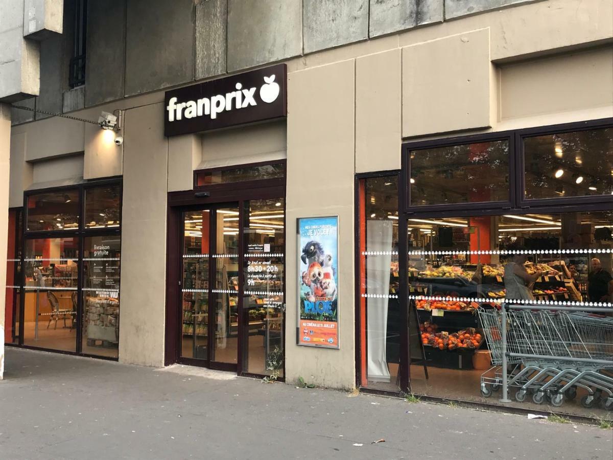 Grand F3 60M2 Pour 6 Personnes - Paris 19Eme - Stade De France - La Villette 奥贝维利埃 外观 照片